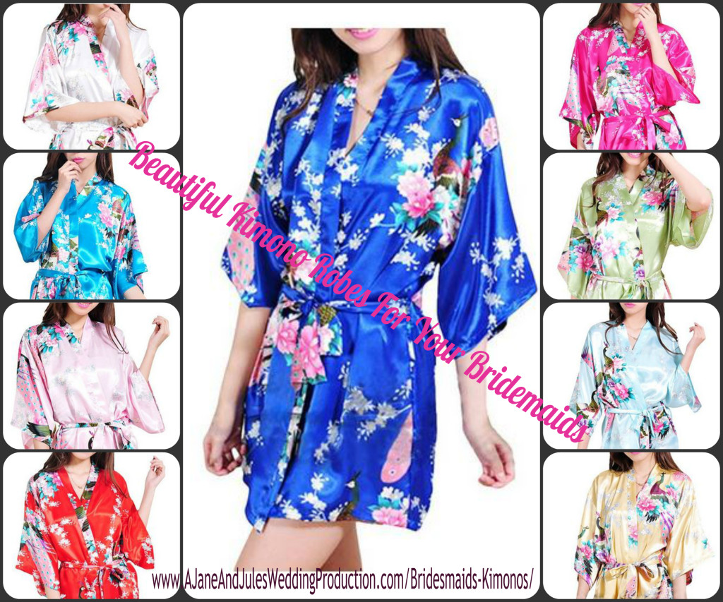 Bridesmaids Kimonos